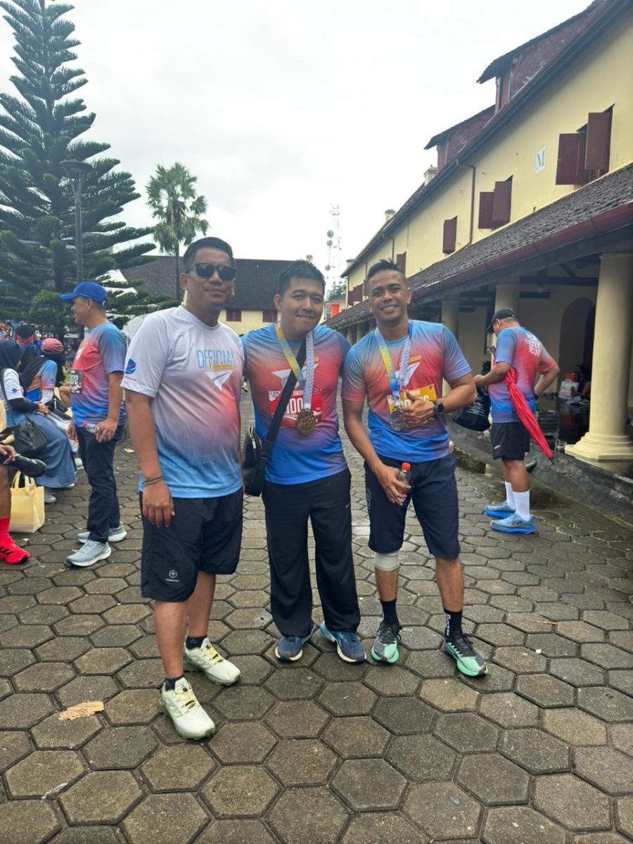 Rayakan Hari Penerbangan Internasional: Ratusan Insan AirNav 'Terbang' Melintasi Lintasan dalam Runway Run Penuh Semangat!